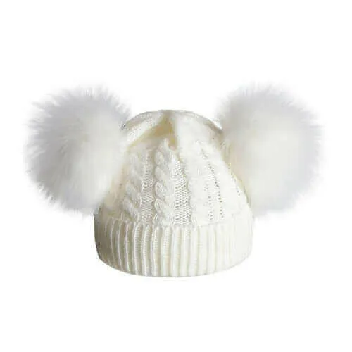 Baby Children Hat Knitting Wool Hemming Hat