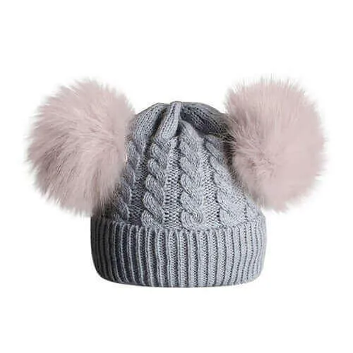 Baby Children Hat Knitting Wool Hemming Hat