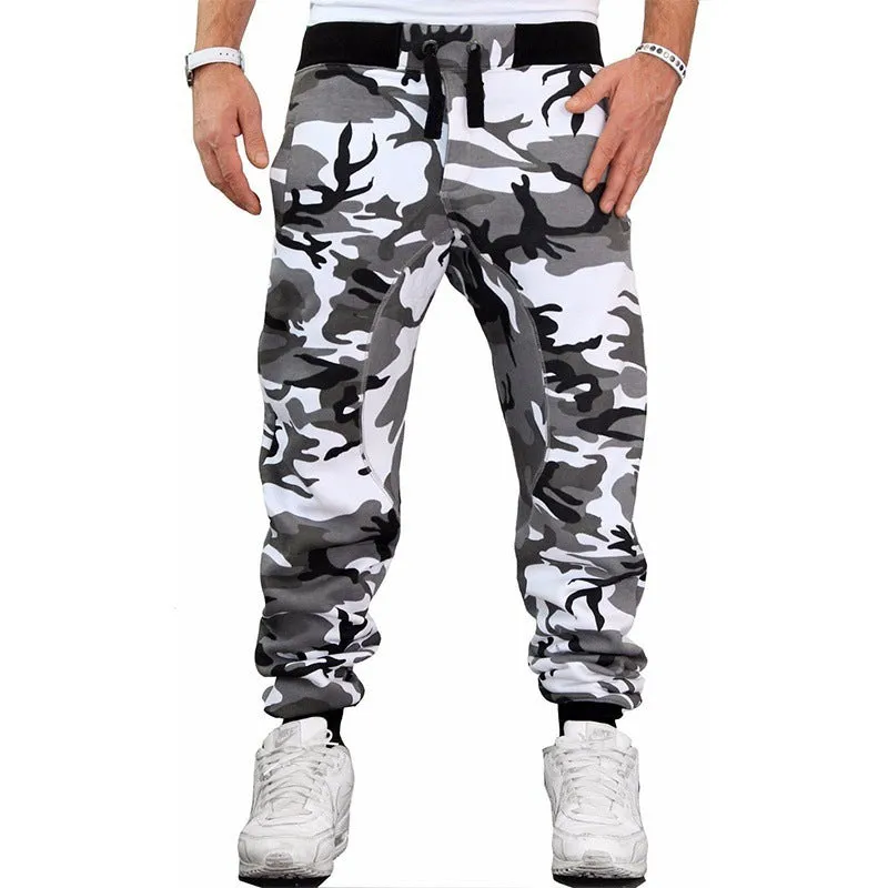 Camouflage Hip Hop Fashion Urban Mid Waist Pants