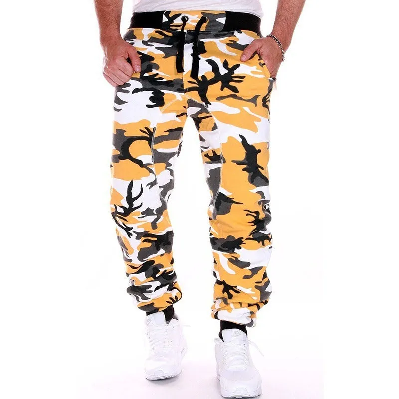 Camouflage Hip Hop Fashion Urban Mid Waist Pants