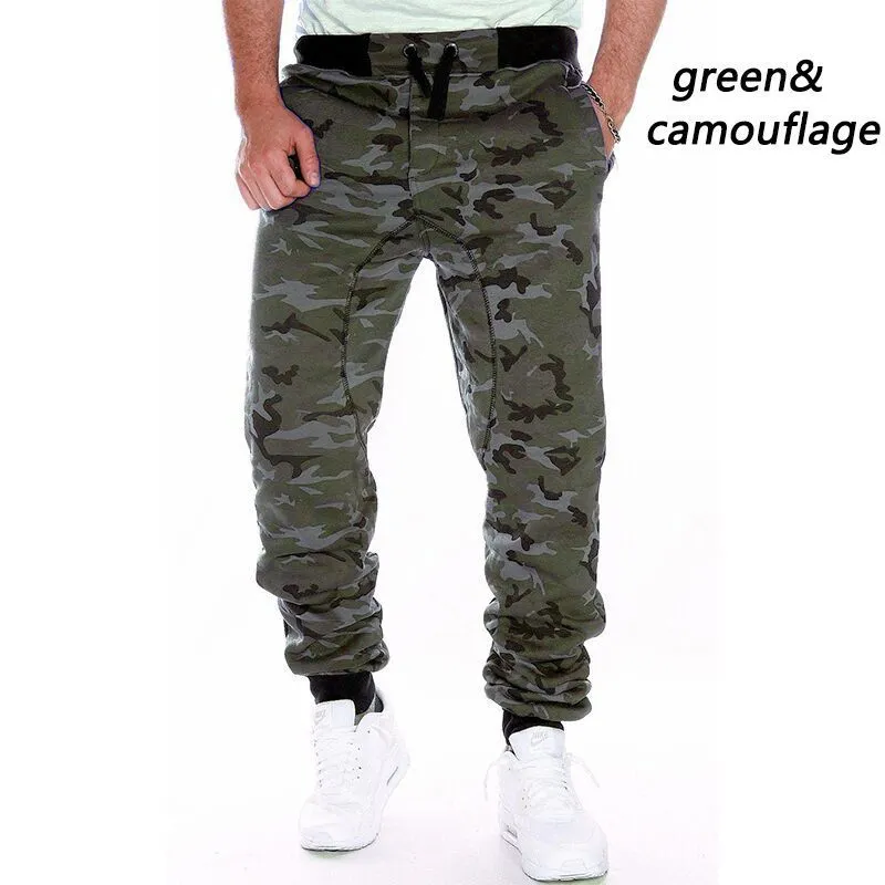 Camouflage Hip Hop Fashion Urban Mid Waist Pants