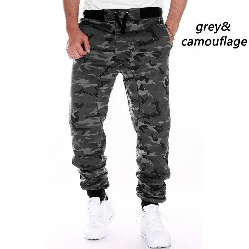 Camouflage Hip Hop Fashion Urban Mid Waist Pants