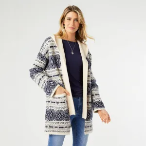 Chantal Hooded Cardigan with Pocketsiui