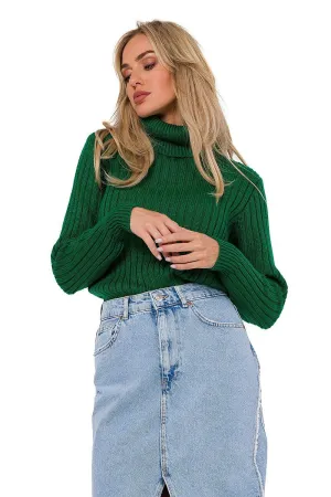 Chic Knit Turtleneck Pullover