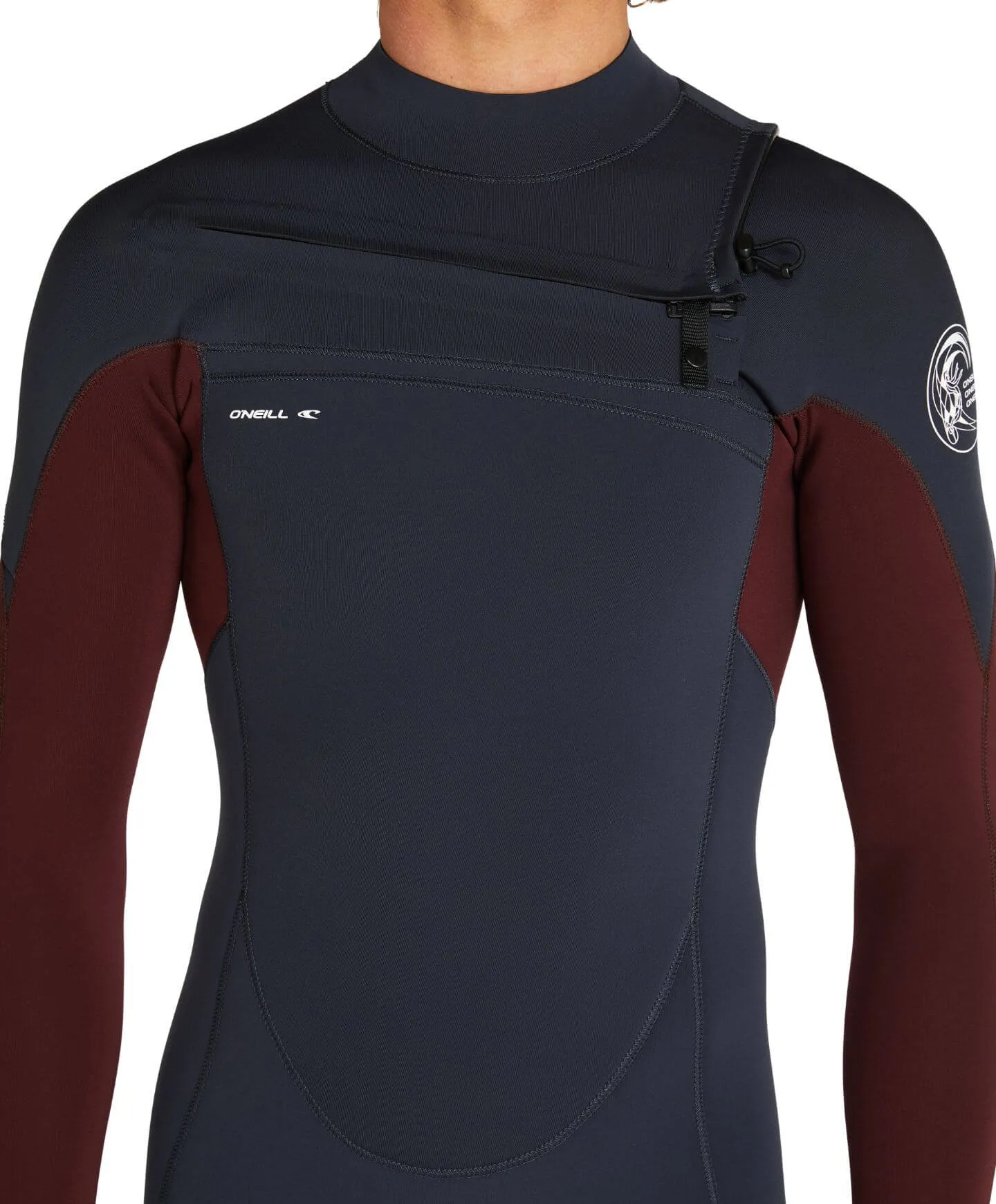 Defender 3/2mm Steamer Chest Zip Wetsuit - Gunmetal