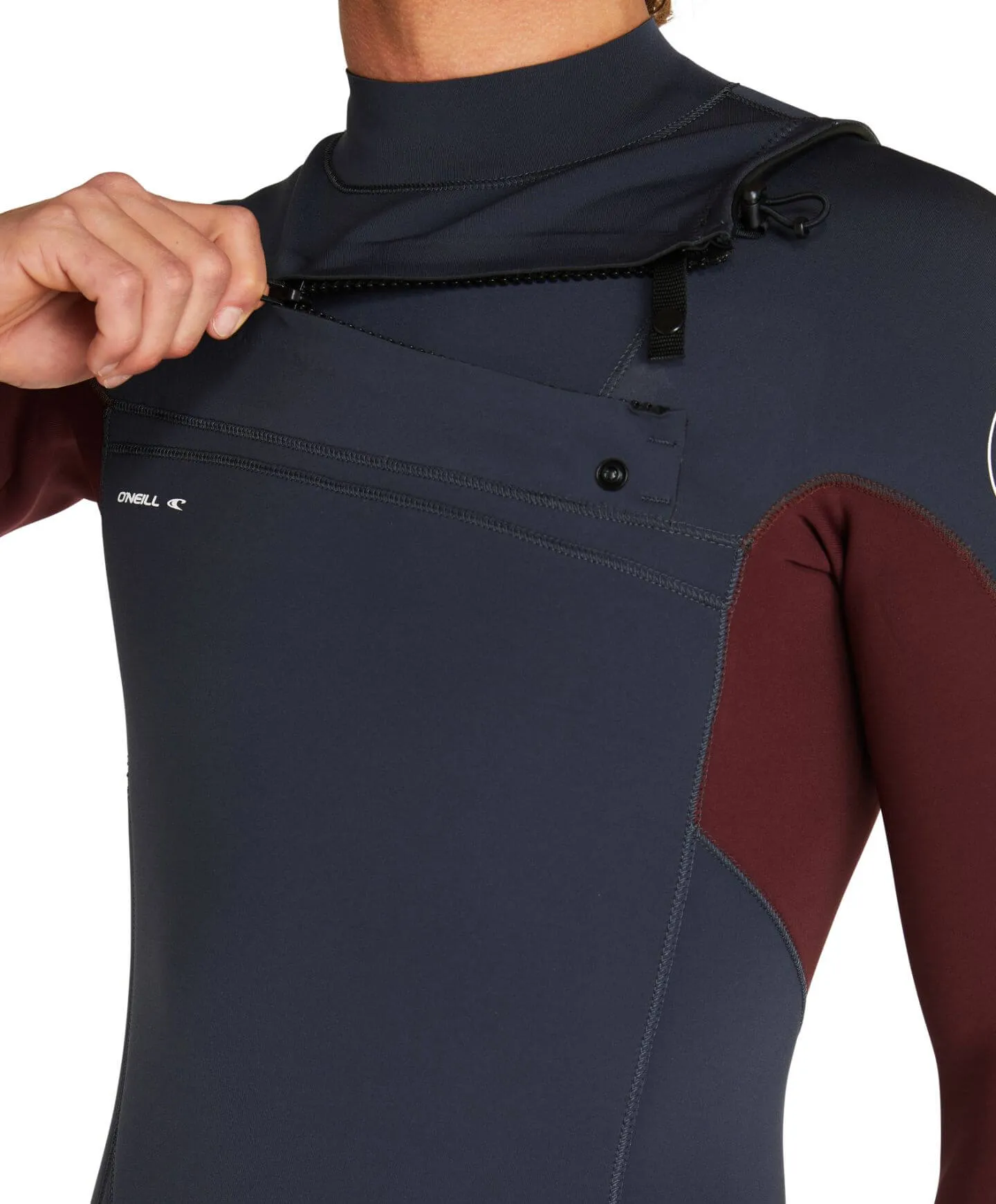 Defender 3/2mm Steamer Chest Zip Wetsuit - Gunmetal