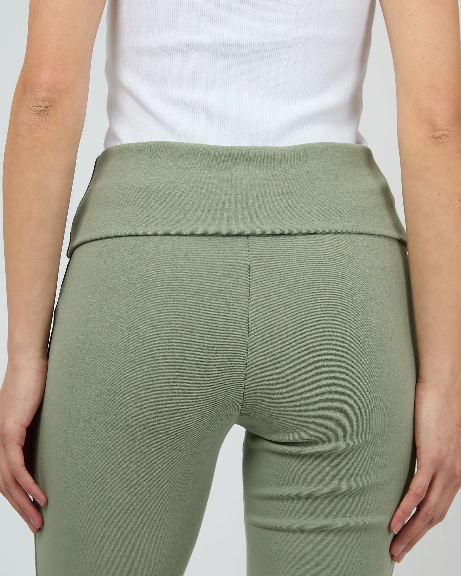 Elina Flare Pant Khaki