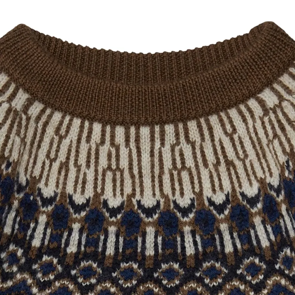 FUB Fair Isle Sweater, amber