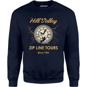 Hill Valley Zip Line Tours - Unisex Sweatshirt