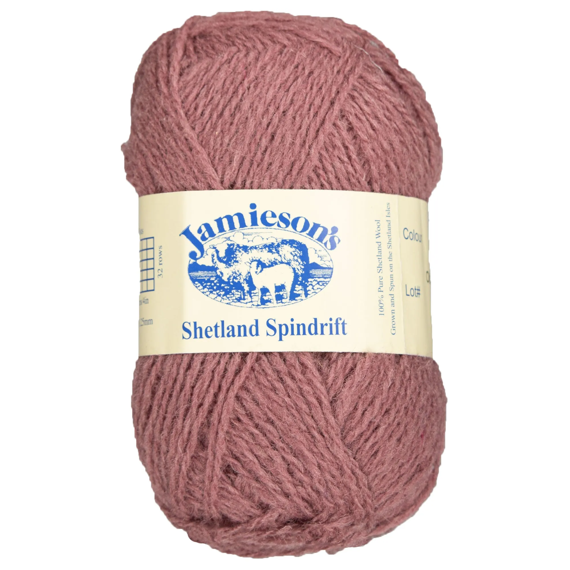 Jamieson's of Shetland Spindrift Yarn - 556 Old Rose