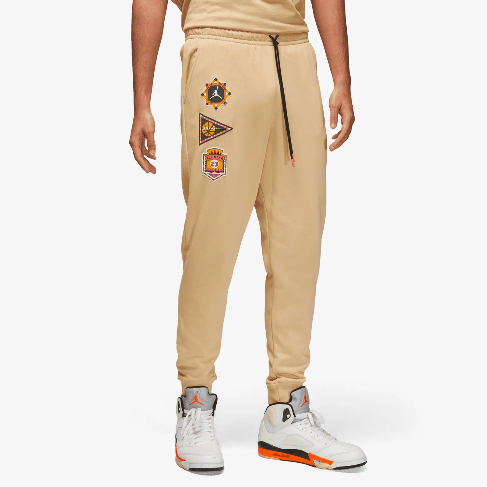 Jordan Flight MVP Lightweight Fleece Pants - Sesame