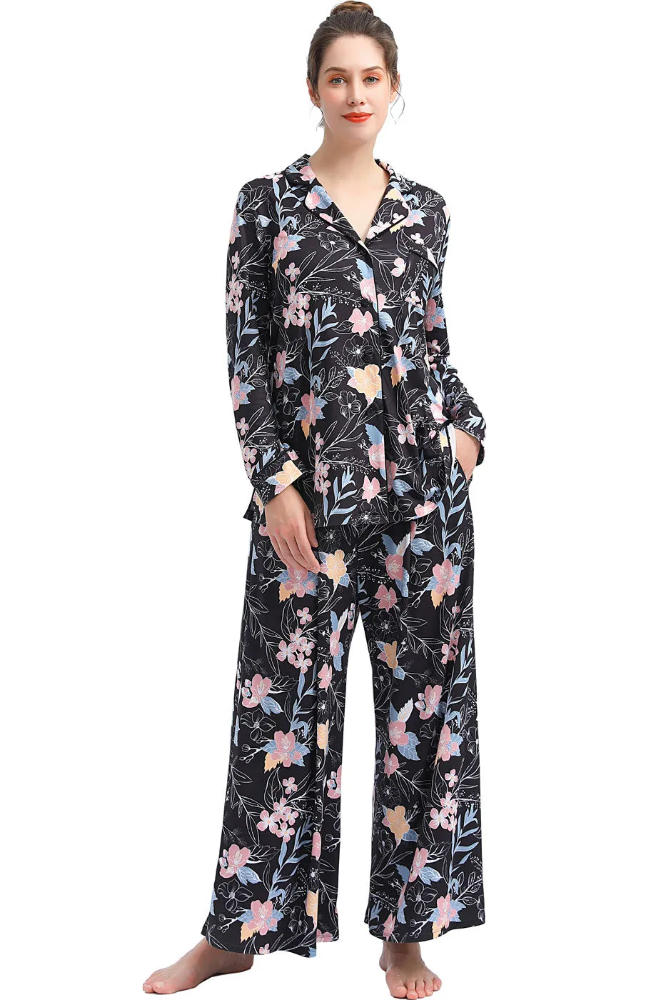 Kimi   Kai Maternity "Lia" Nursing PJ Set