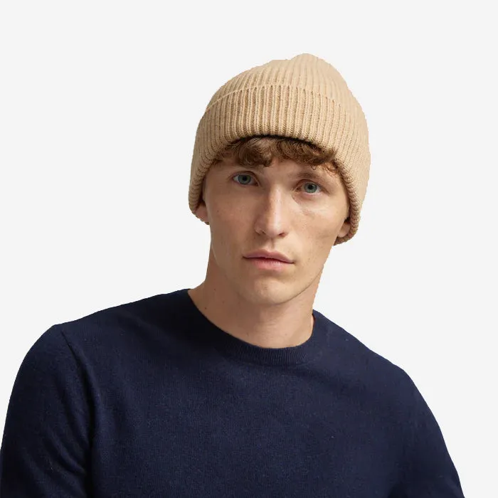 Merino Wool Beanie - Dusty Olive