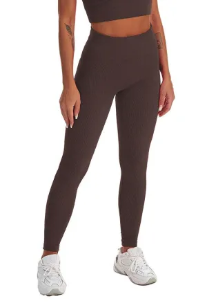 Seamless Control Ribbed Legging - Focus