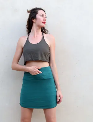 Secret Pocket Simplicity Mini Skirt