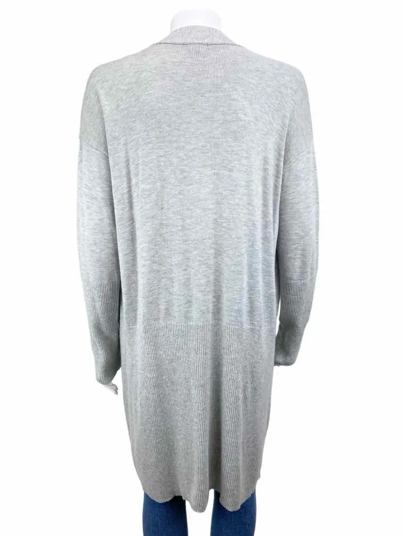 Splendid Women's Lightweight Open Cardigan Sweater Heather Grey Size M