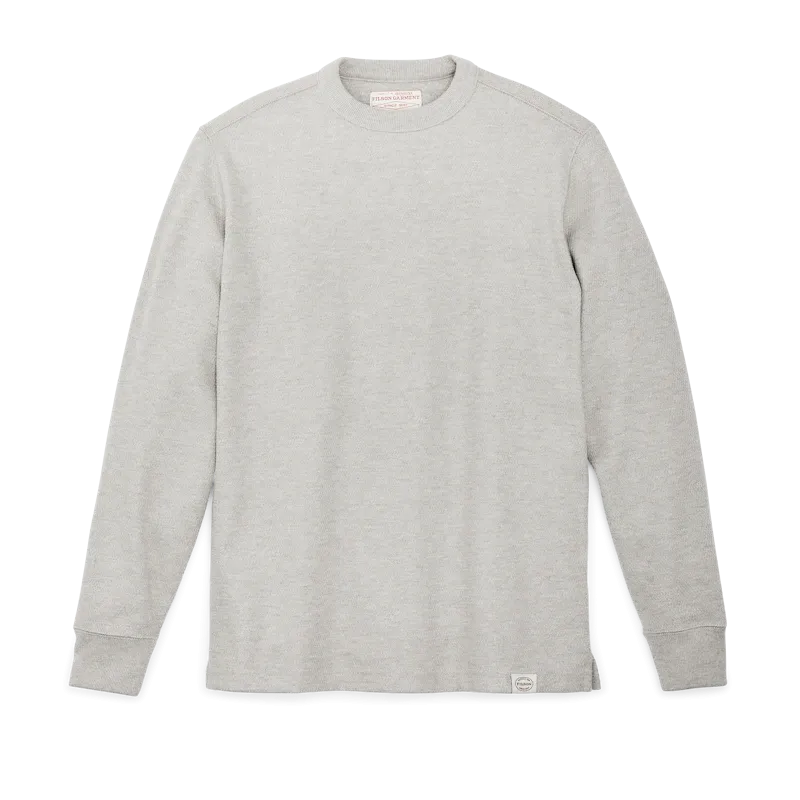 Waffle Knit Thermal Crew