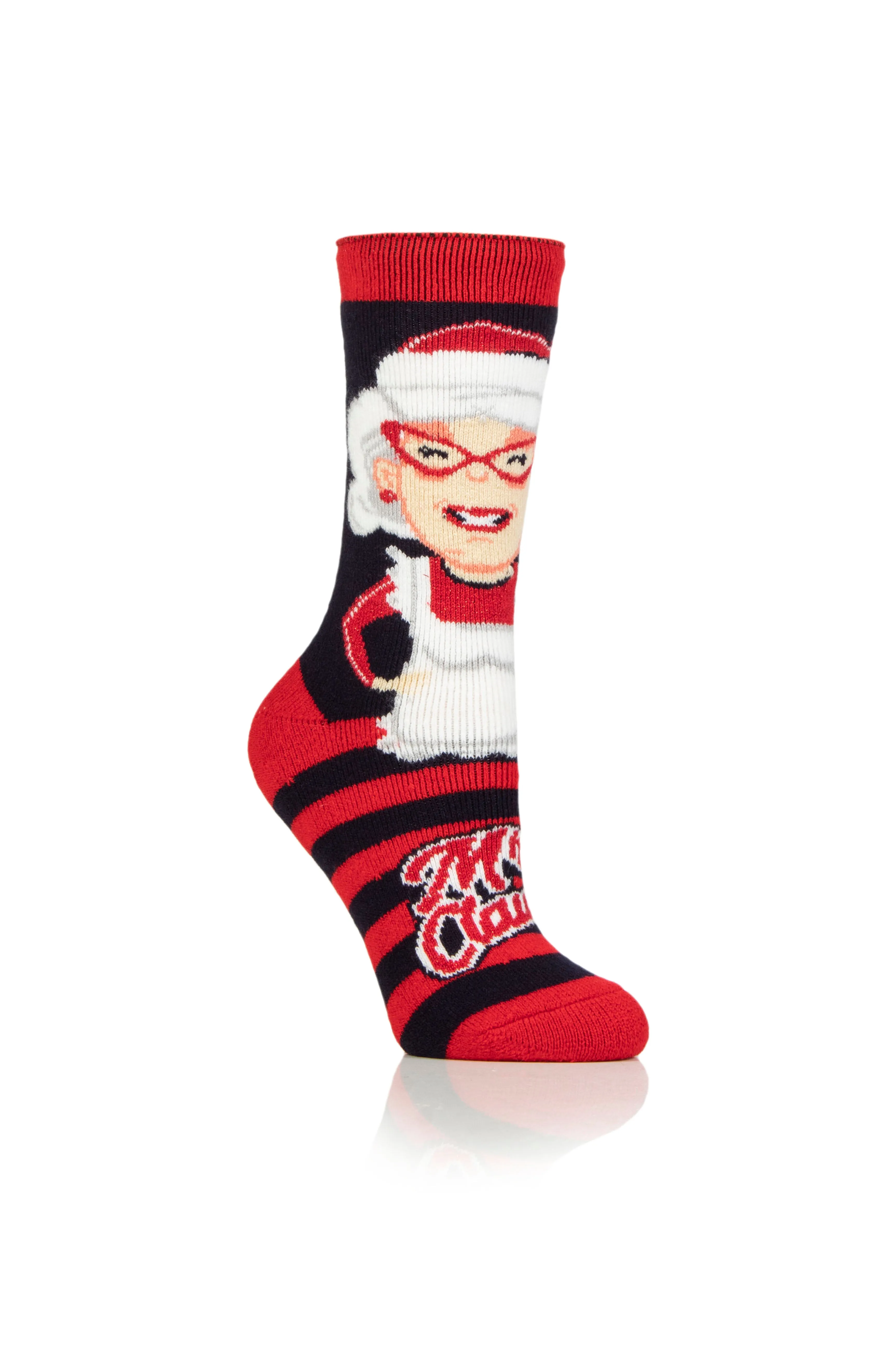 Women's Lite Carol Festive Crew Sock