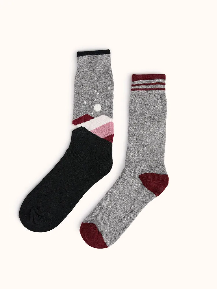 Women's Thermal Crew Socks (2 Pairs)